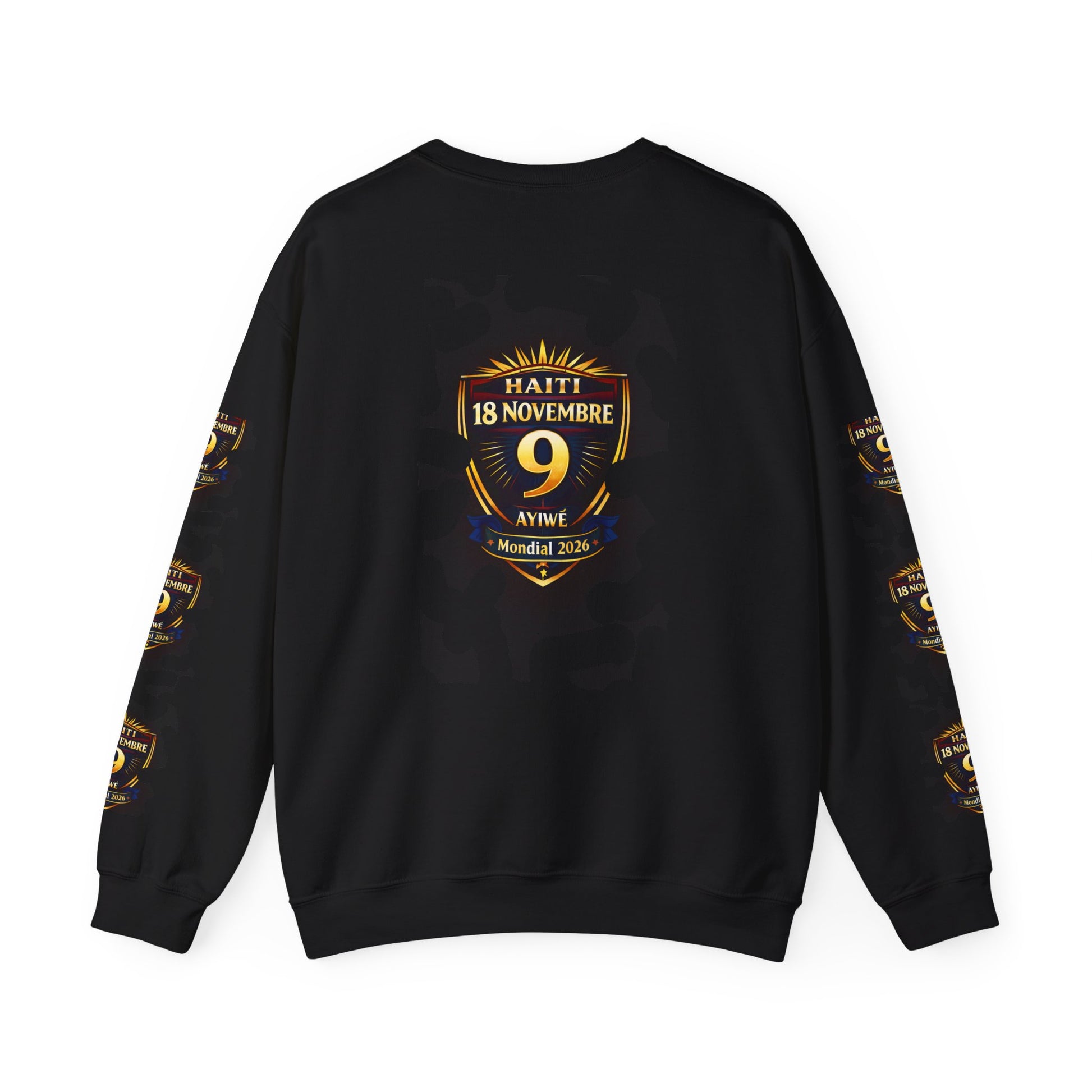 Ayiti18WC - Goal1 Unisex Heavy Blend™ Crewneck Sweatshirt by AyiWe F&S - AyiWé Fashion & Style