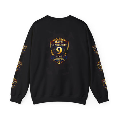 Ayiti18WC - Goal1 Unisex Heavy Blend™ Crewneck Sweatshirt by AyiWe F&S - AyiWé Fashion & Style