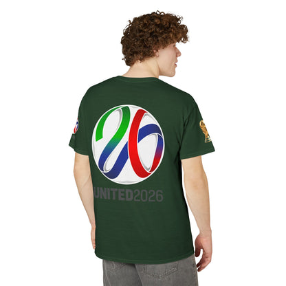 Unity03-Ayi Unisex DryBlend® T-Shirt. Powered by AyiWe F&S