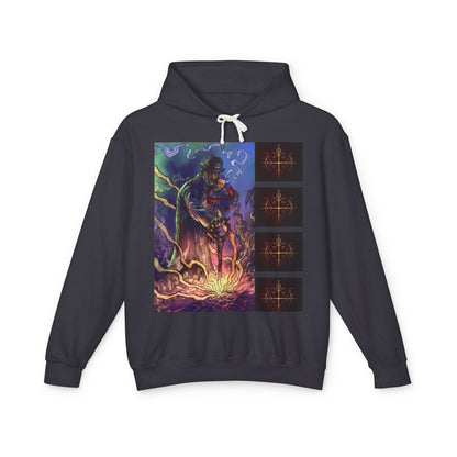 Ayi06 Unisex Lightweight Hooded Sweatshirt. Powered by AyiWe FS