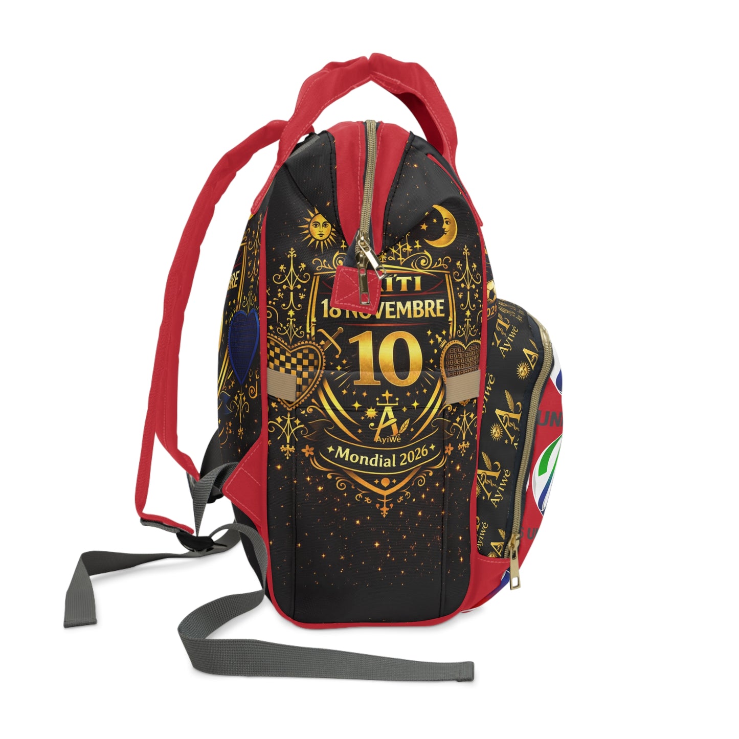 Koudjay18-Ayi Diaper Backpack. Powered by AyiWe F&S