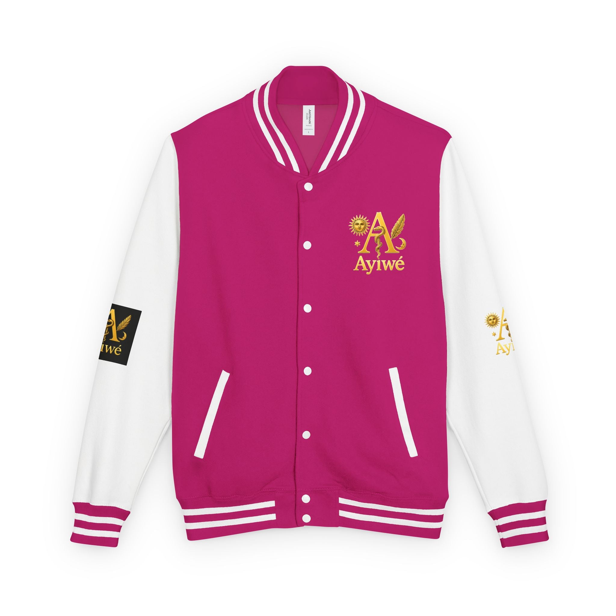 1-A High DegreAyiWé Unisex Heavyweight Letterman Jacket