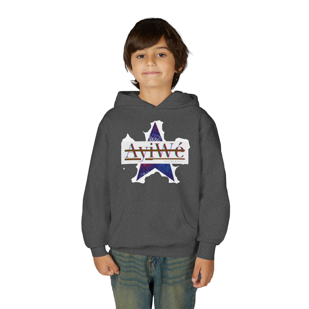 AyiWé Young-1 Youth Heavy Blend Hooded Sweatshirt
