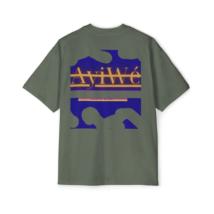 AyiWe06 Men's Heavy Oversized Tee - AyiWé Fashion & Style