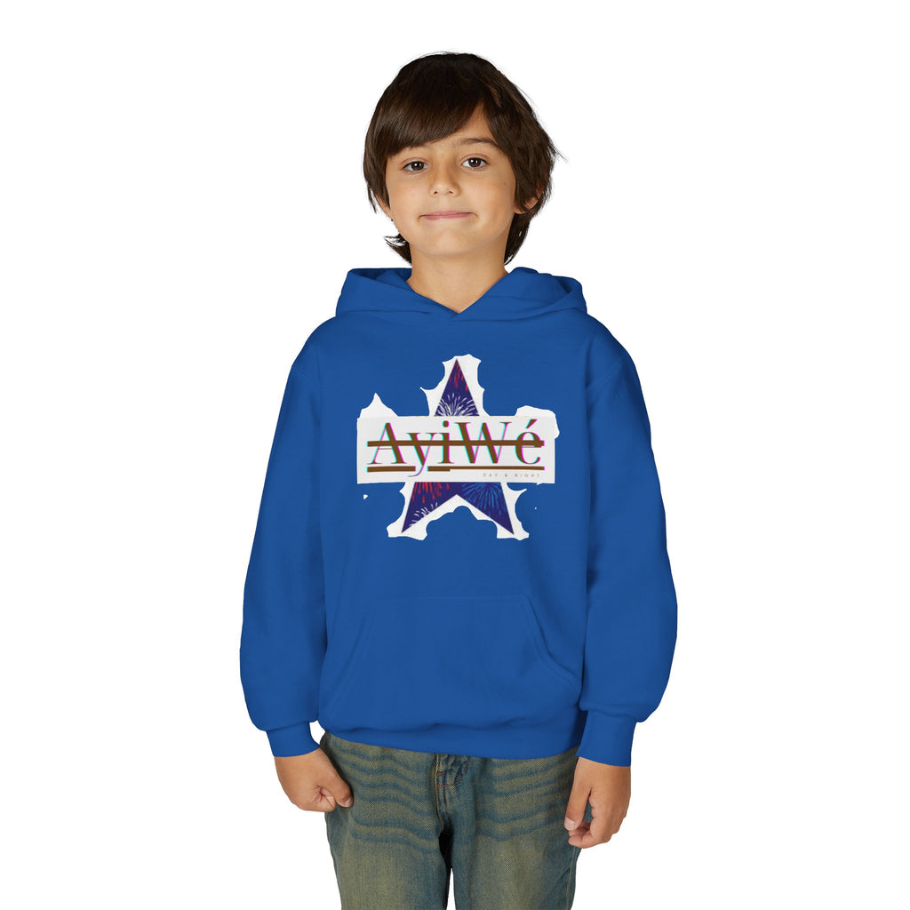 AyiWé Young-1 Youth Heavy Blend Hooded Sweatshirt