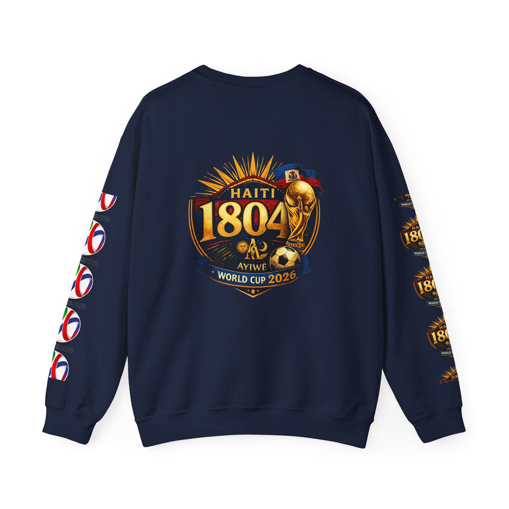 18WC2026 Yon-Nasyon1 Unisex Heavy Blend™ Crewneck Sweatshirt. Powered by AyiWe F&S