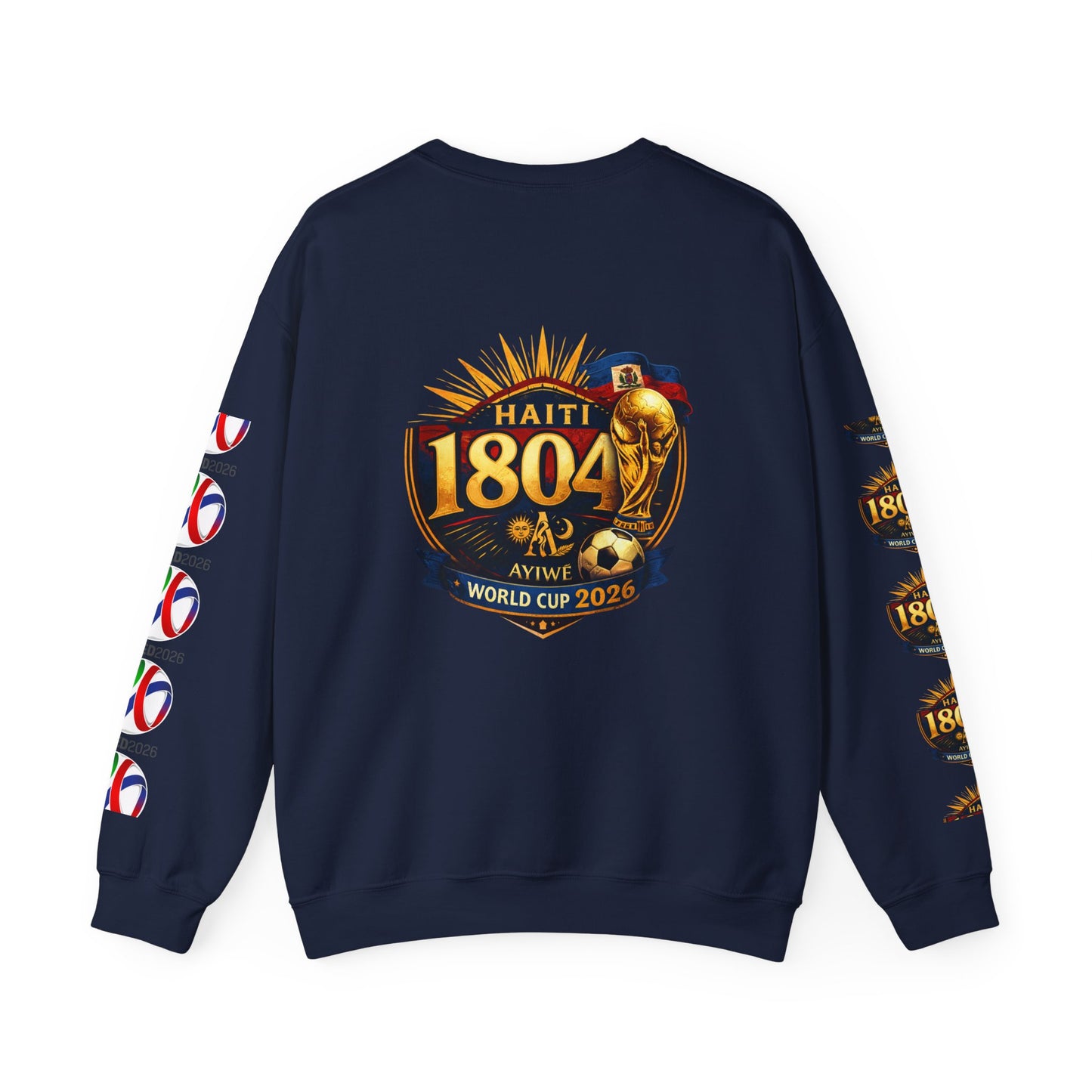 18WC2026 Yon-Nasyon1 Unisex Heavy Blend™ Crewneck Sweatshirt. Powered by AyiWe F&S