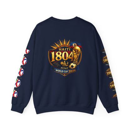 18WC2026 Yon-Nasyon1 Unisex Heavy Blend™ Crewneck Sweatshirt. Powered by AyiWe F&S