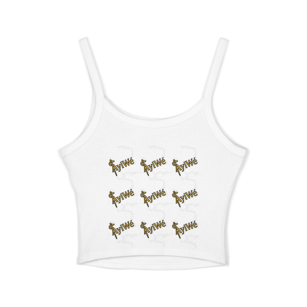 1-EztraLatina AyiWé Women's Spaghetti Strap Tank Top