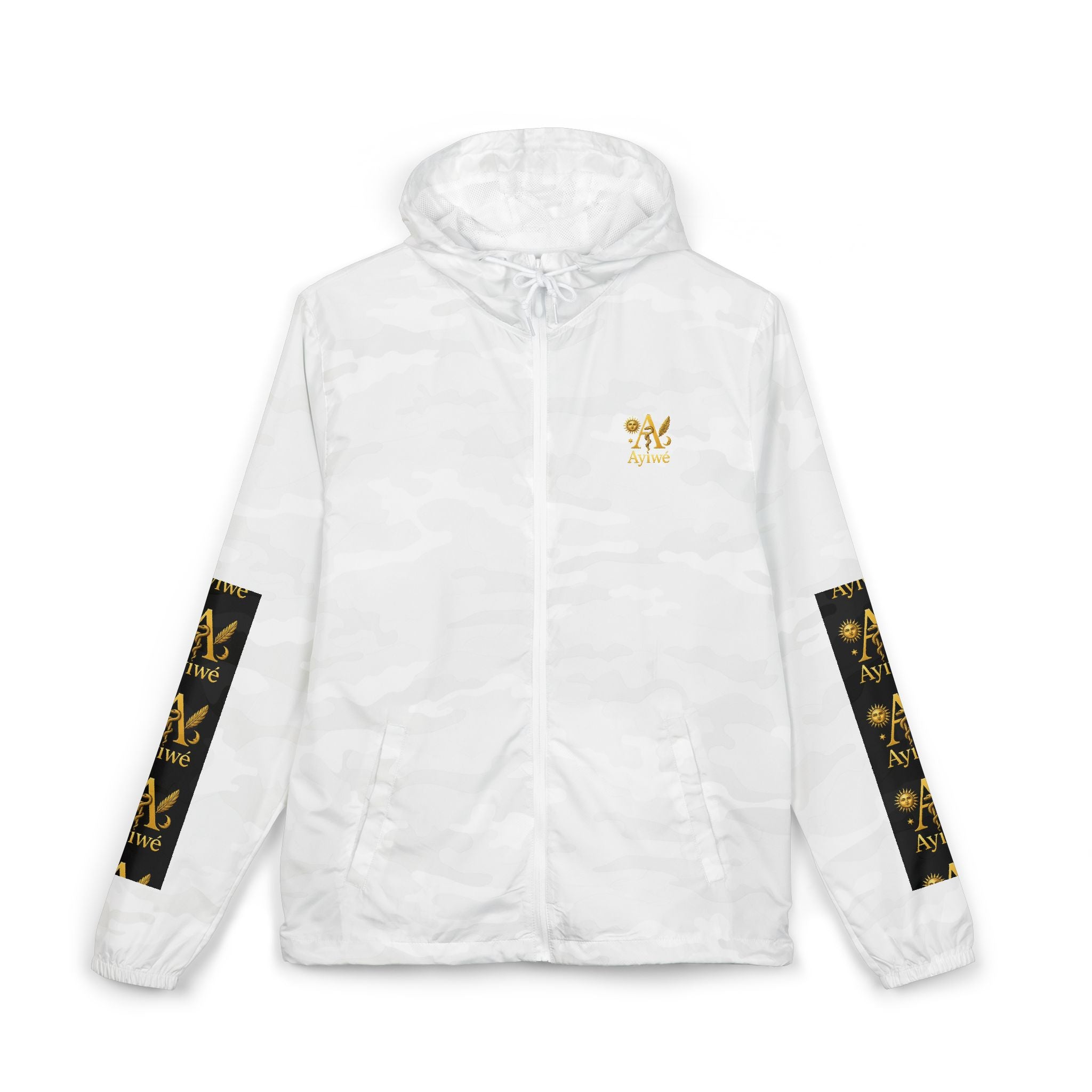 DA1- AyiWé Unisex Full-Zip Windbreaker Jacket