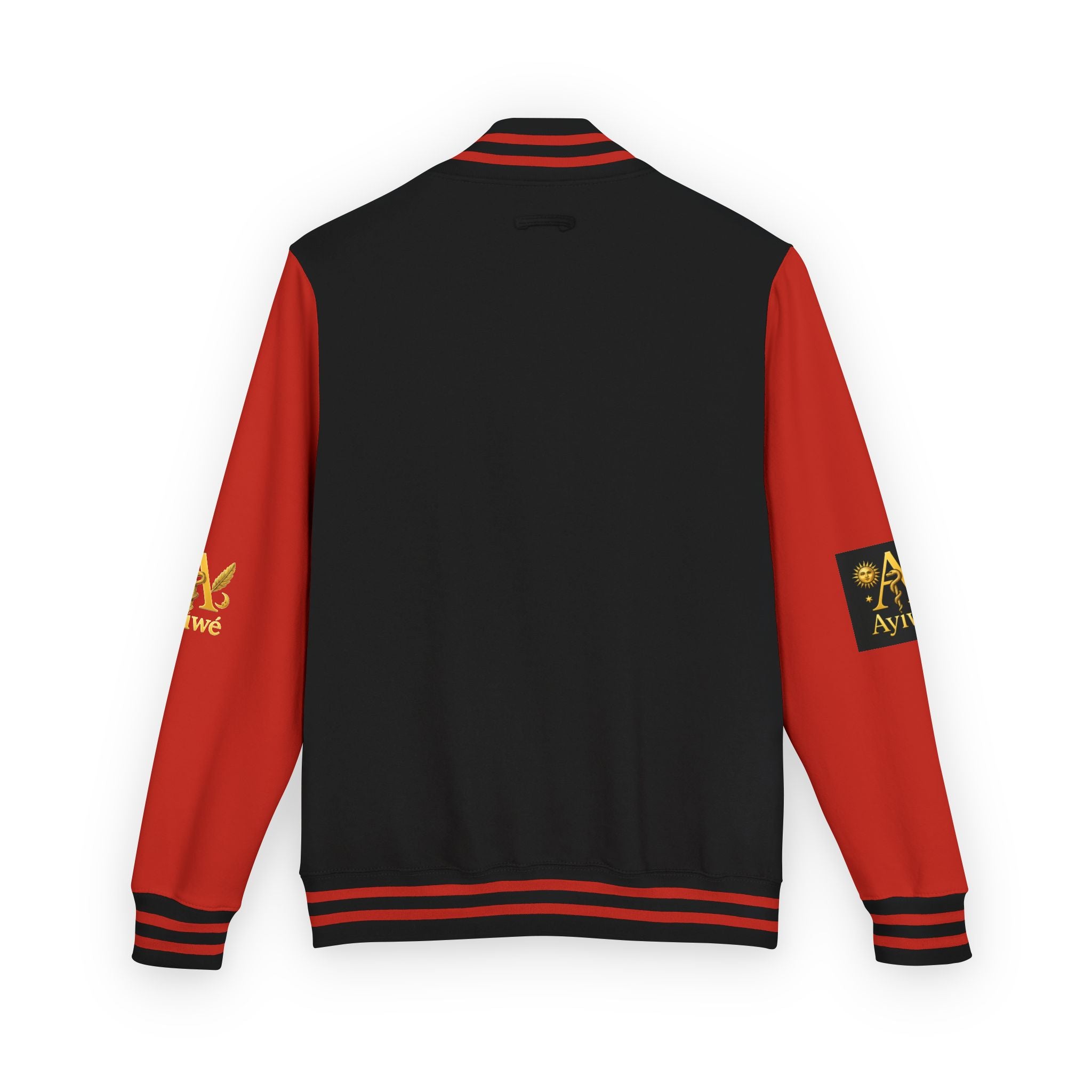 1-A High DegreAyiWé Unisex Heavyweight Letterman Jacket