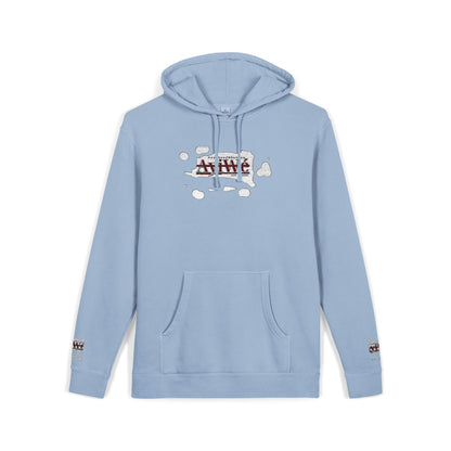 AyiWe A1 Unisex Pigment - Dyed Hoodie (Embroidery) - AyiWé Fashion & Style