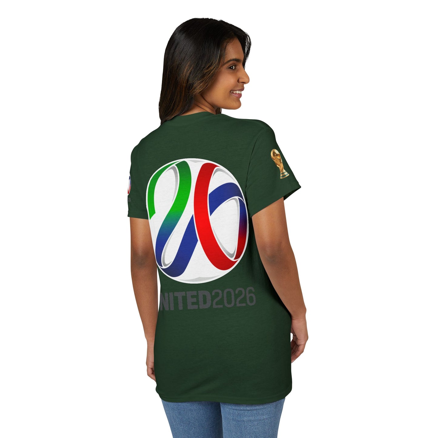 Unity03-Ayi Unisex DryBlend® T-Shirt. Powered by AyiWe F&S