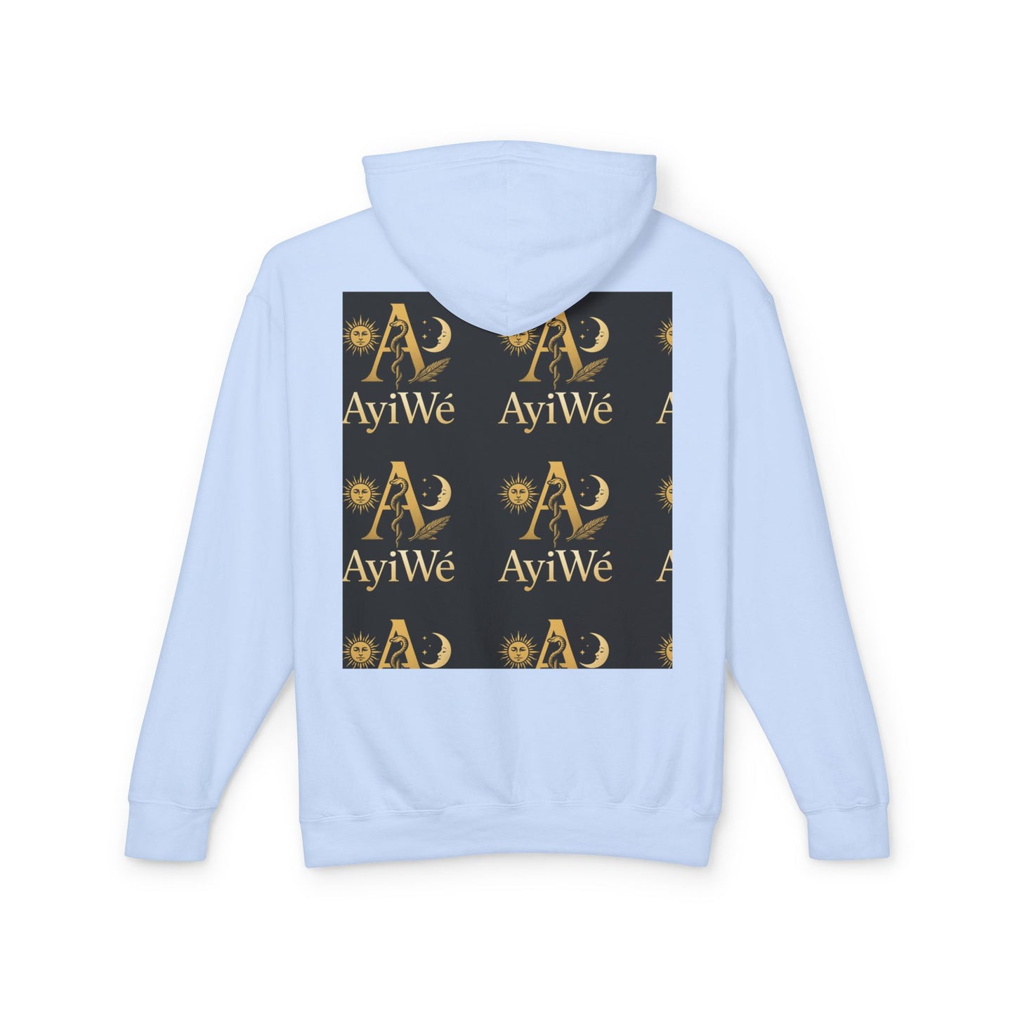 Ayi06 Unisex Lightweight Hooded Sweatshirt. Powered by AyiWe FS