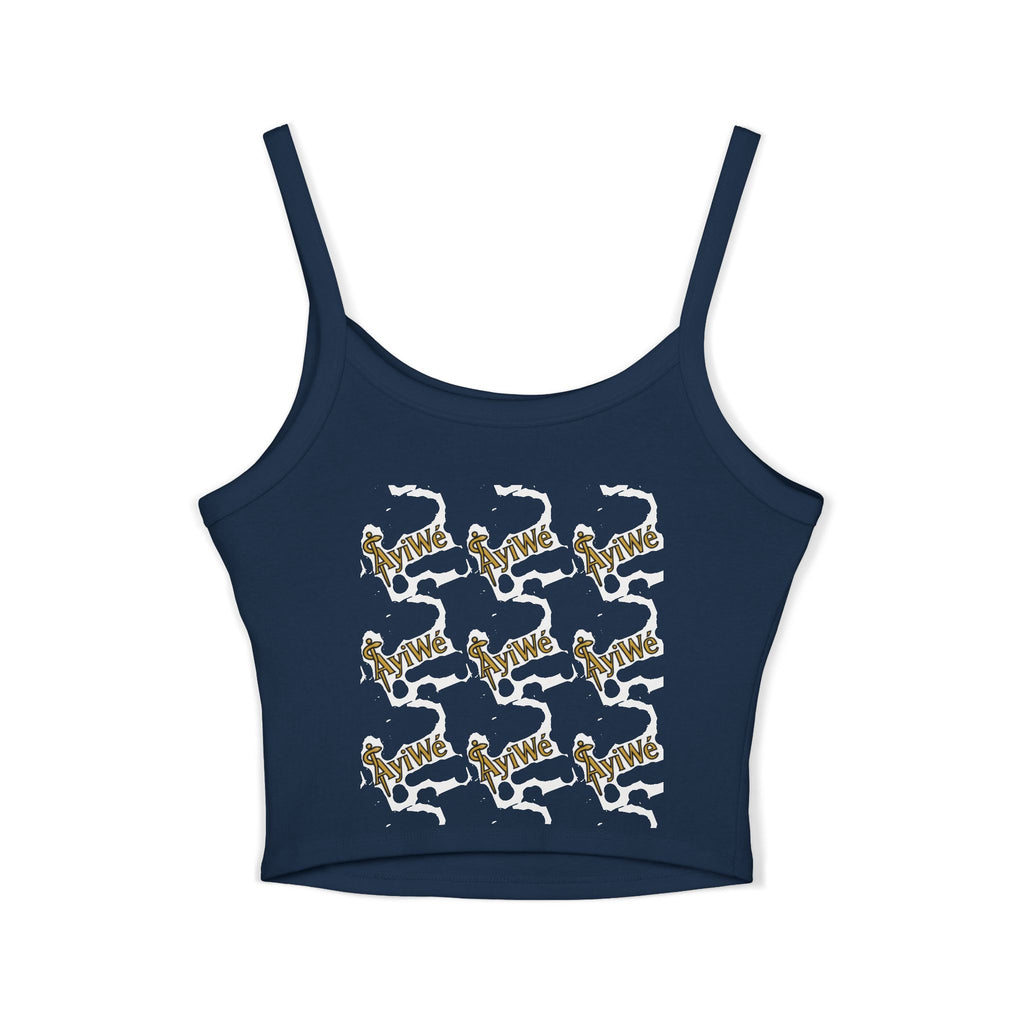 1-EztraLatina AyiWé Women's Spaghetti Strap Tank Top
