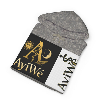 Daywood03-Ayi Unisex Heavyweight Hooded Sweatshirt. Powered by AyiWe F&S