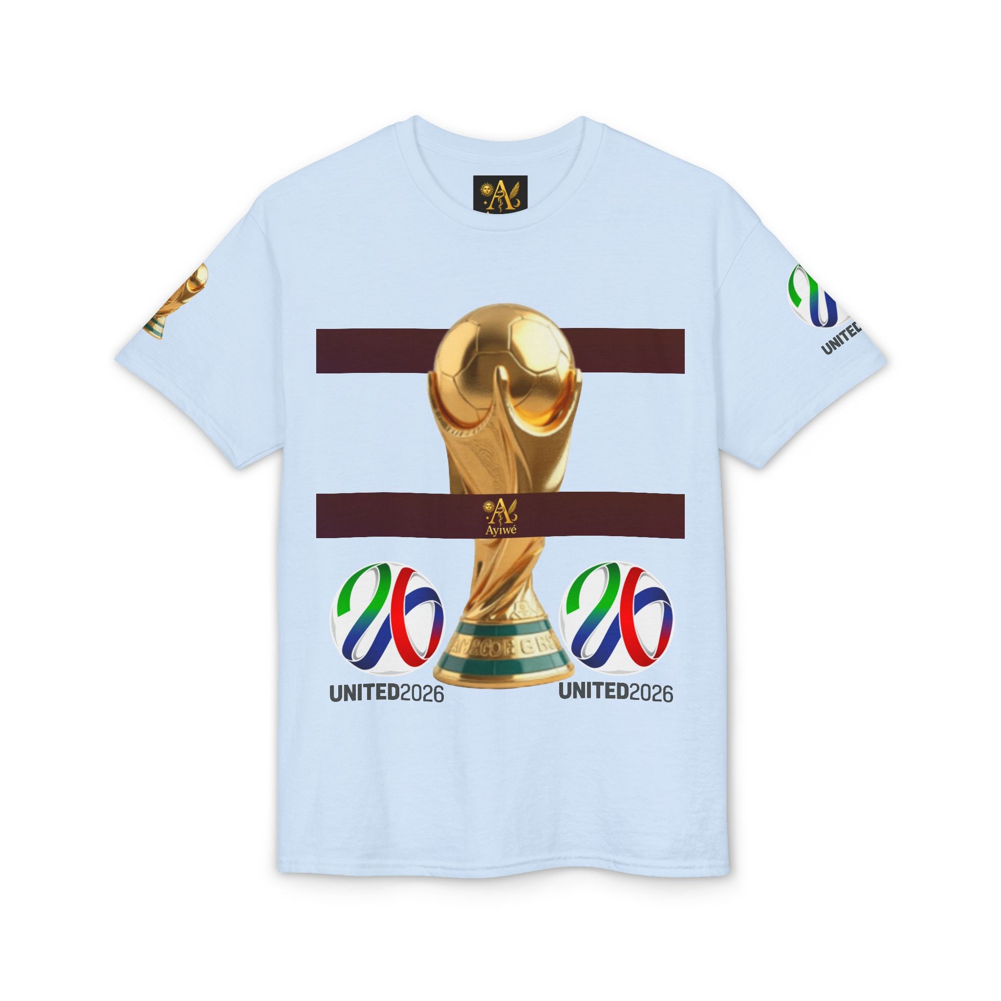 Unity03-Ayi Unisex DryBlend® T-Shirt. Powered by AyiWe F&S