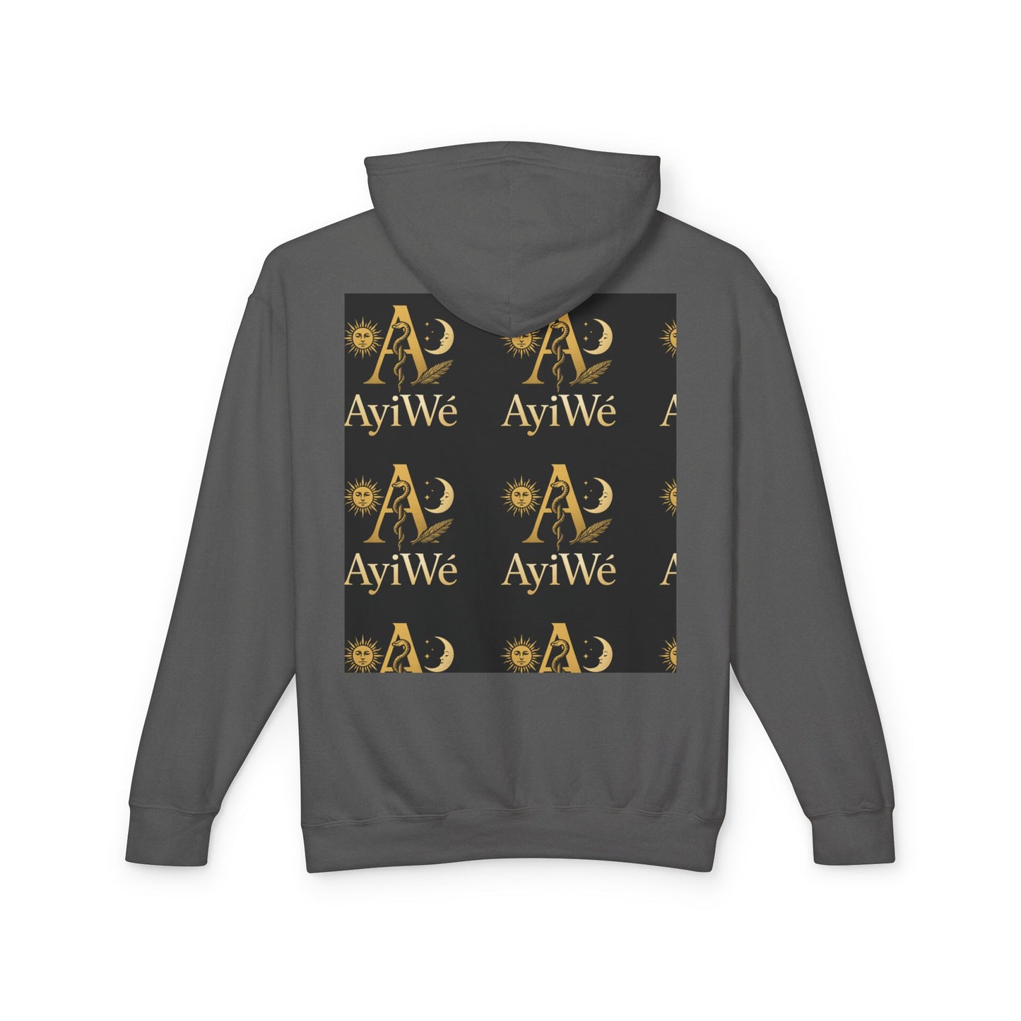 Ayi06 Unisex Lightweight Hooded Sweatshirt. Powered by AyiWe FS