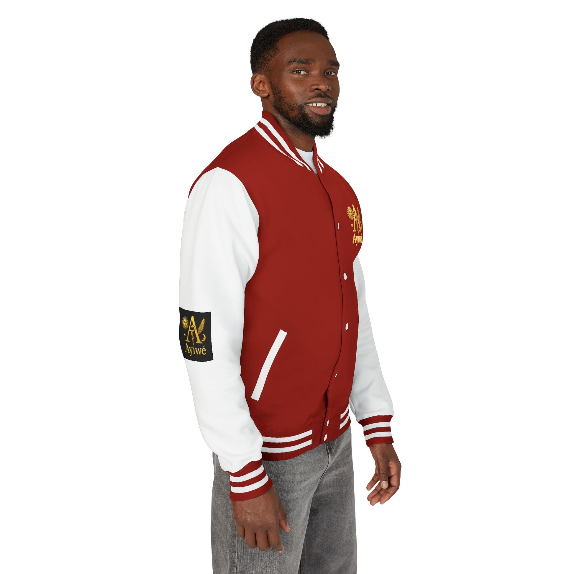 1 - A High DegreAyiWé Unisex Heavyweight Letterman Jacket - AyiWé Fashion & Style