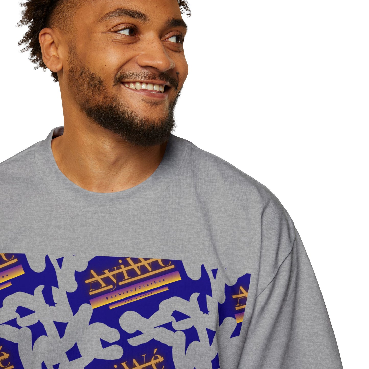 AyiWe06 Men's Heavy Oversized Tee - AyiWé Fashion & Style