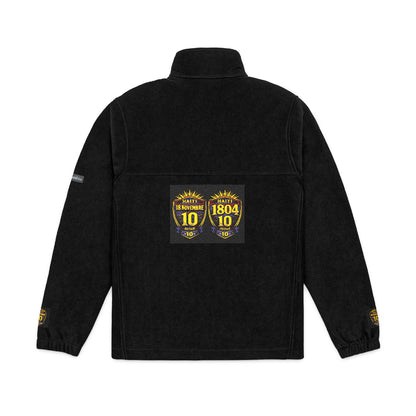 Ht - 2026 Mondial/18Nov Unisex Columbia Fleece Jacket (Embroidery) by AyiWe F&S - AyiWé Fashion & Style