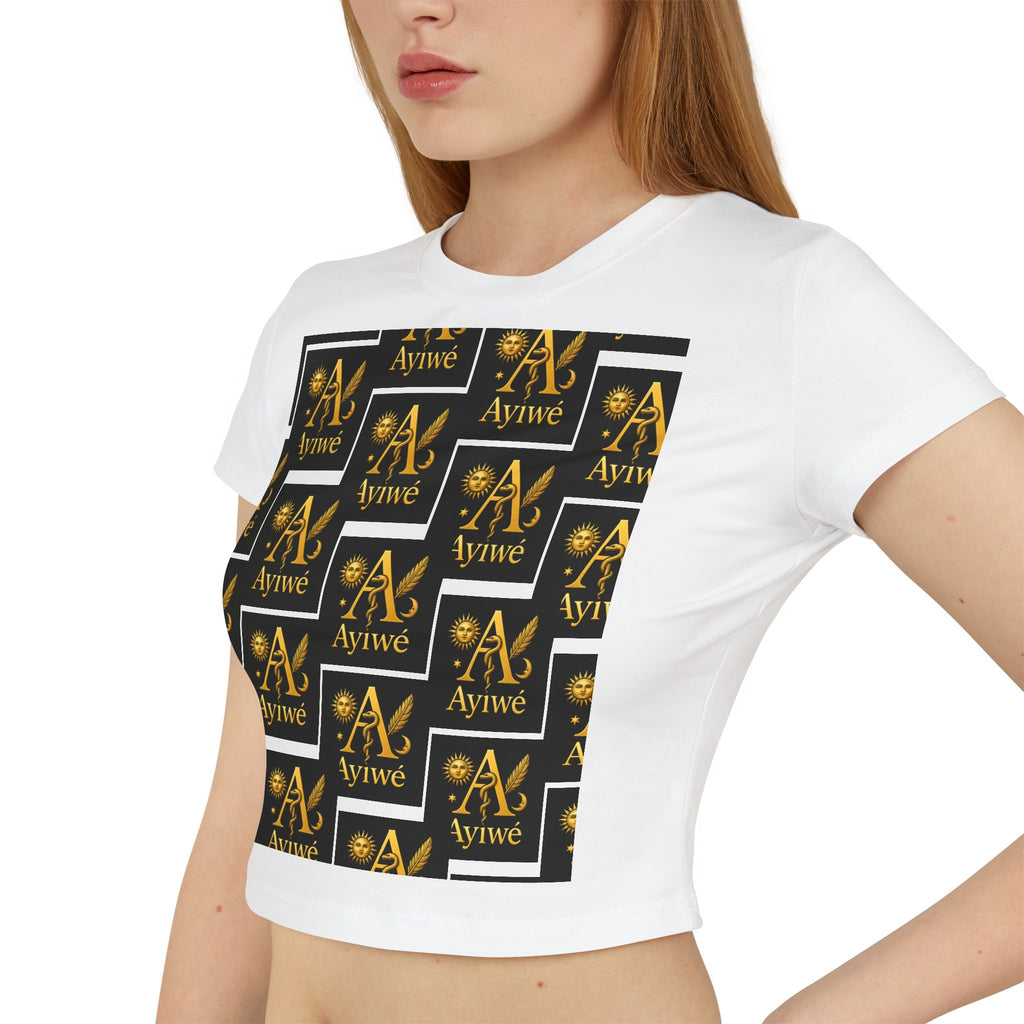 AA3-Ladylatina-Ayiwé Women's Baby Tee
