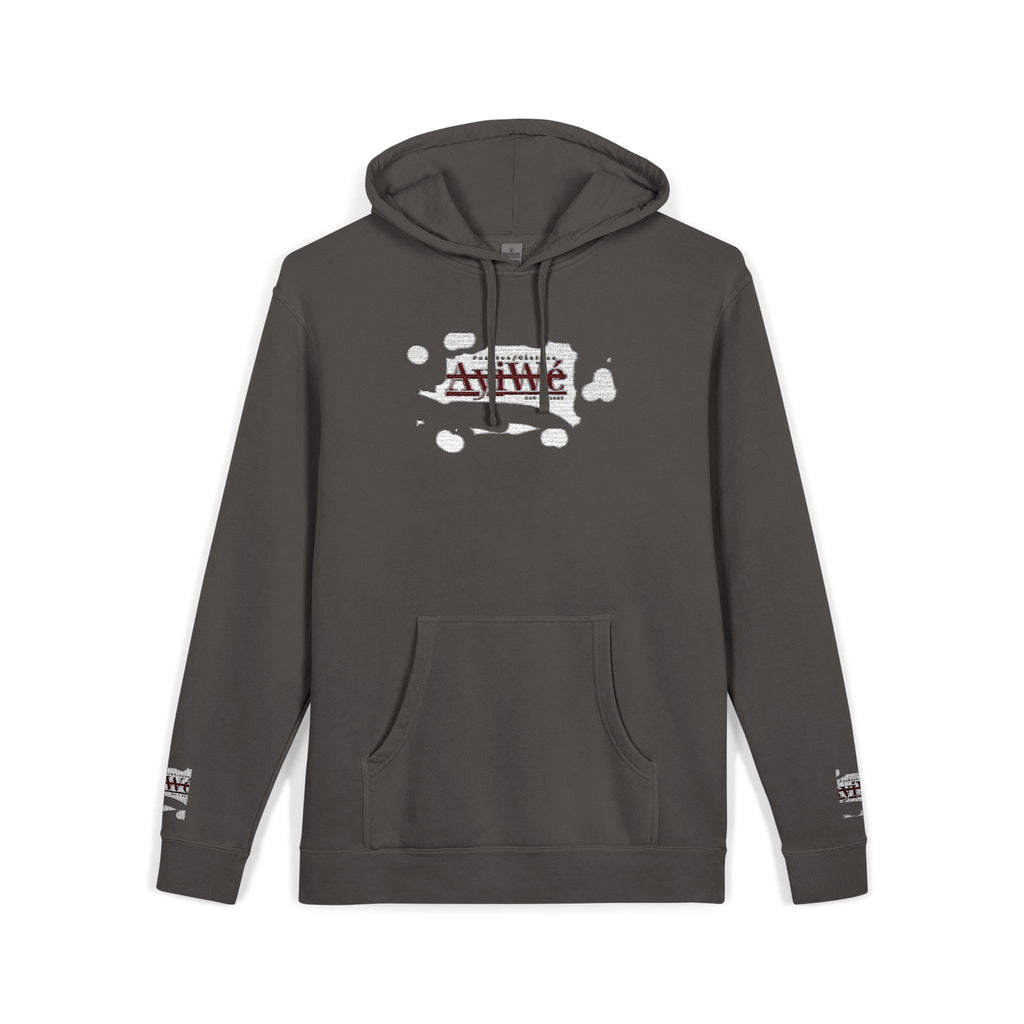 AyiWe A1 Unisex Pigment-Dyed Hoodie (Embroidery)