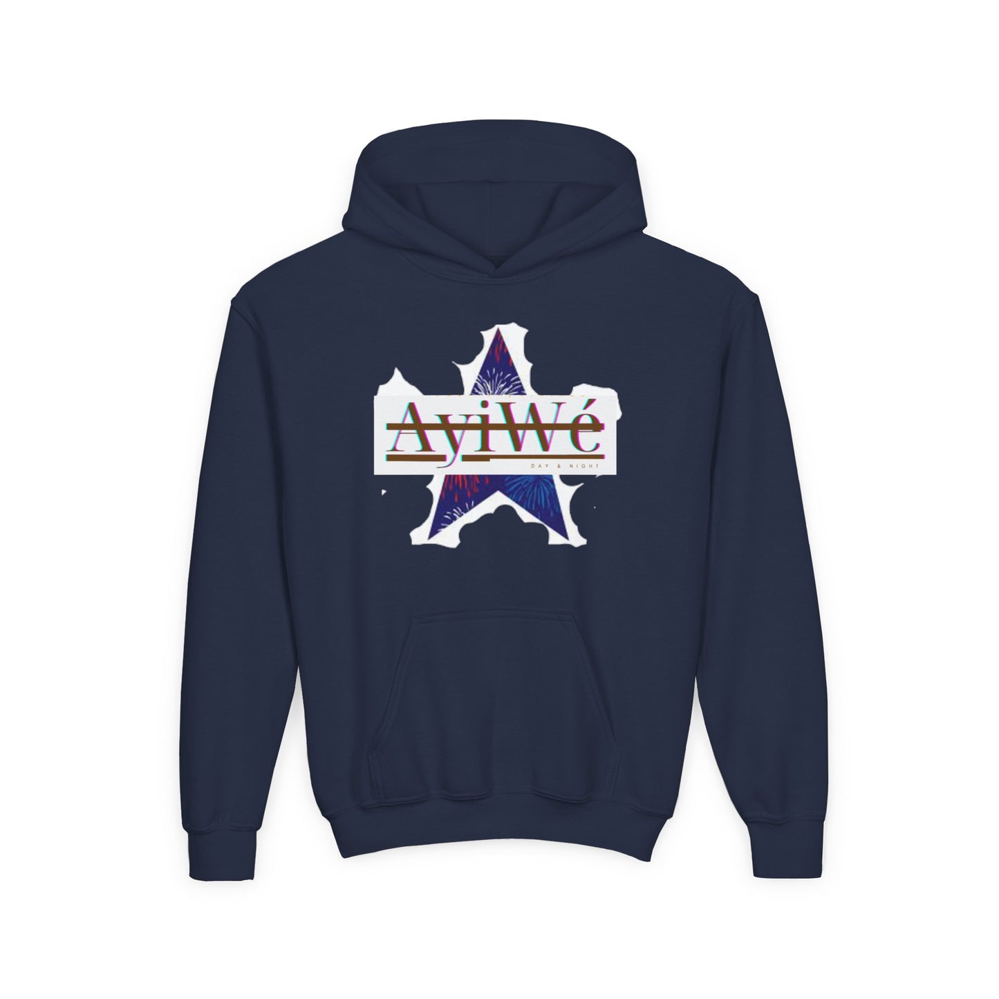AyiWé Young - 1 Youth Heavy Blend Hooded Sweatshirt - AyiWé Fashion & Style