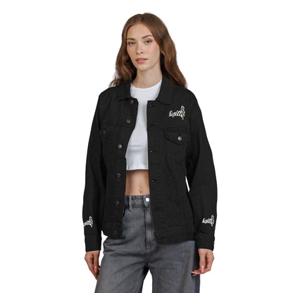 1AyiWé - Day&Night12 Unisex Denim Jacket (Embroidery) - AyiWé Fashion & Style