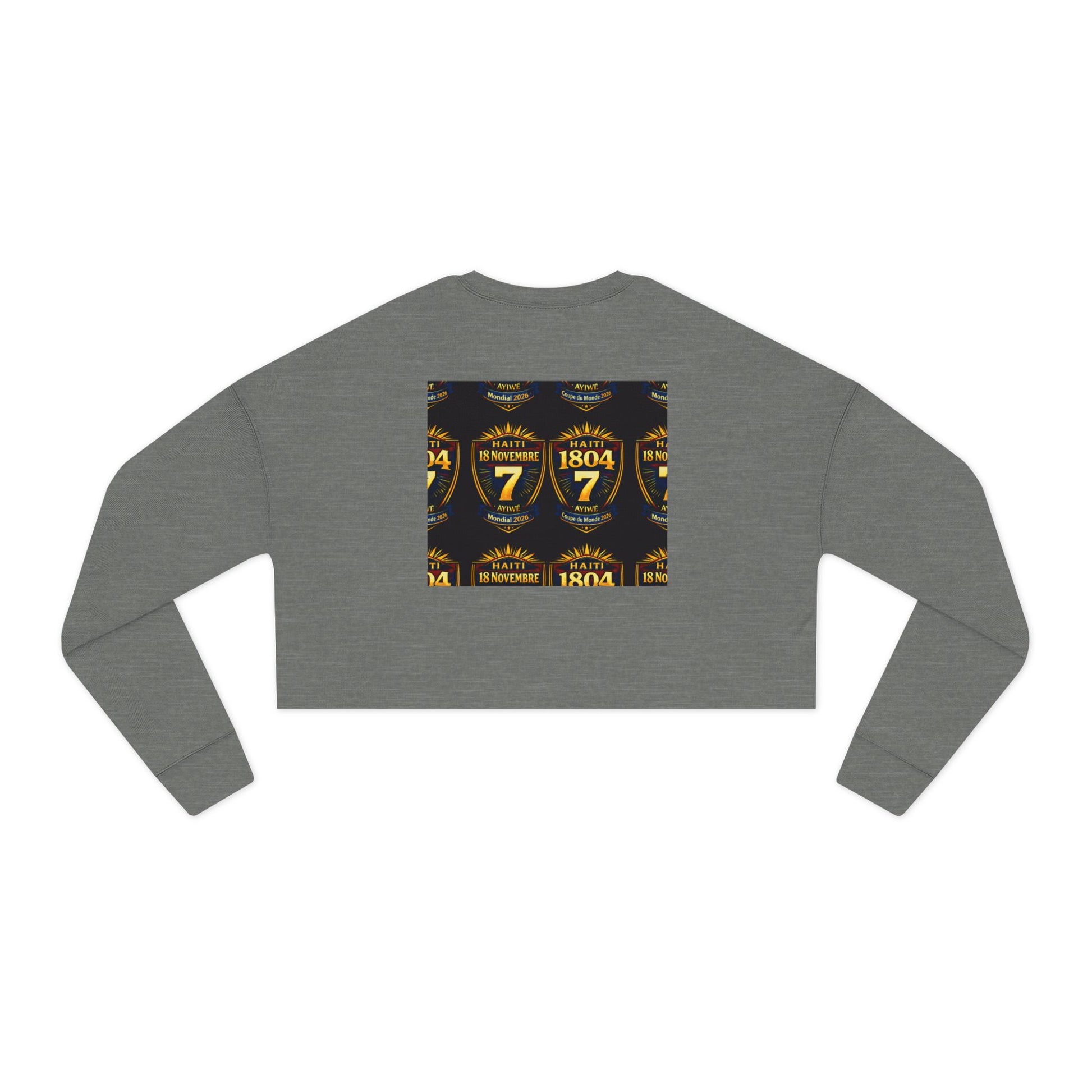 Ht1 - world Cup 2026 Women's Cropped Sweatshirt by AyiWe F&S - AyiWé Fashion & Style