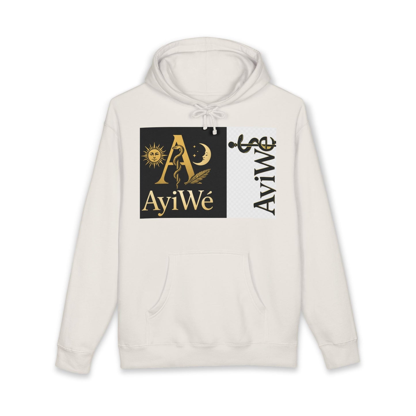 Daywood03-Ayi Unisex Heavyweight Hooded Sweatshirt. Powered by AyiWe F&S