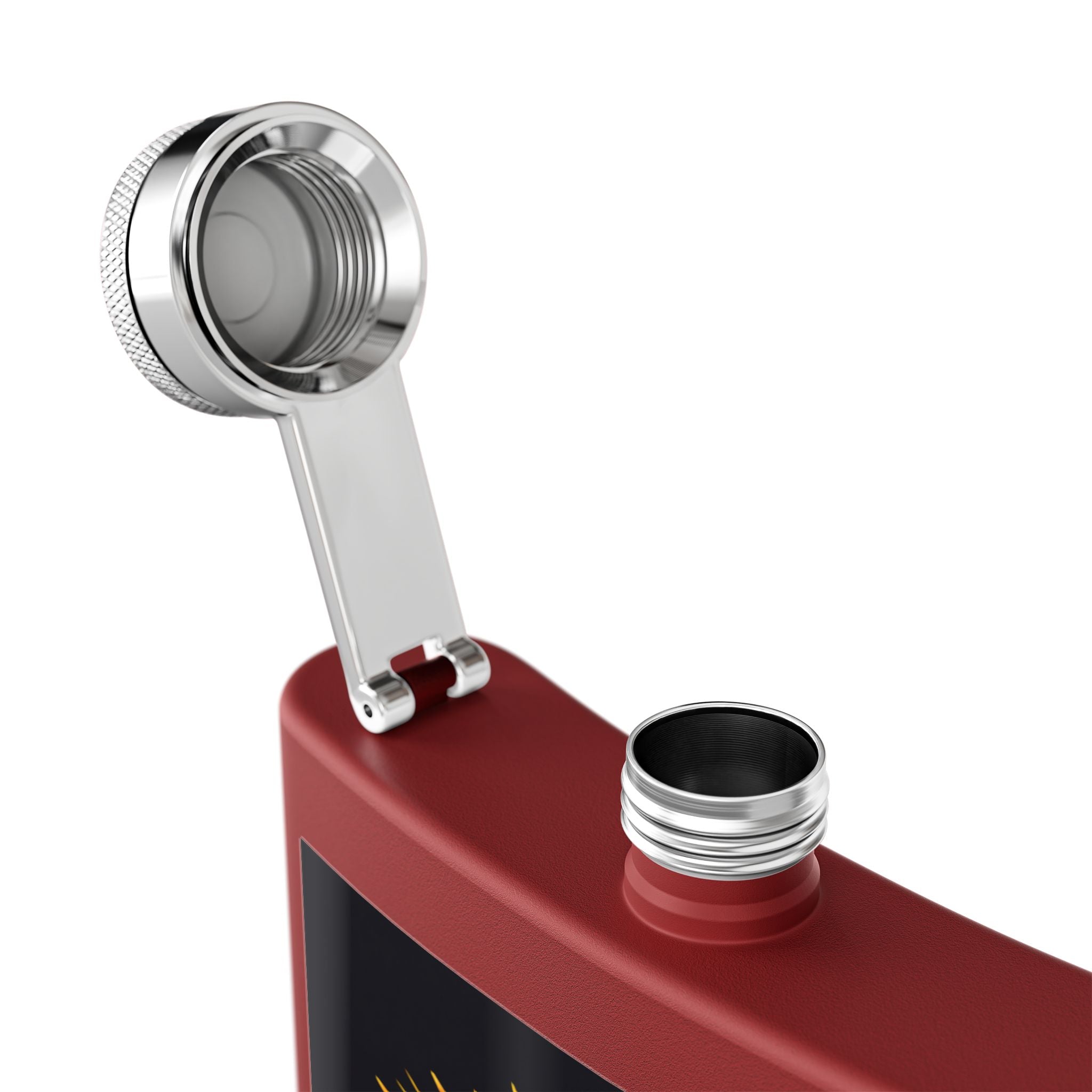 H - 18Nov/World Cup 2026 Stainless Steel Flask, 6oz, by AyiWe F&S - AyiWé Fashion & Style