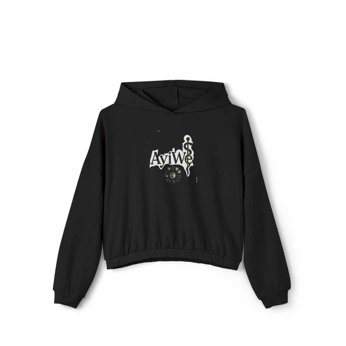 A - Lady1 - AyiWé Women's Cinched Bottom Hoodie - AyiWé Fashion & Style