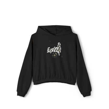 A - Lady1 - AyiWé Women's Cinched Bottom Hoodie - AyiWé Fashion & Style