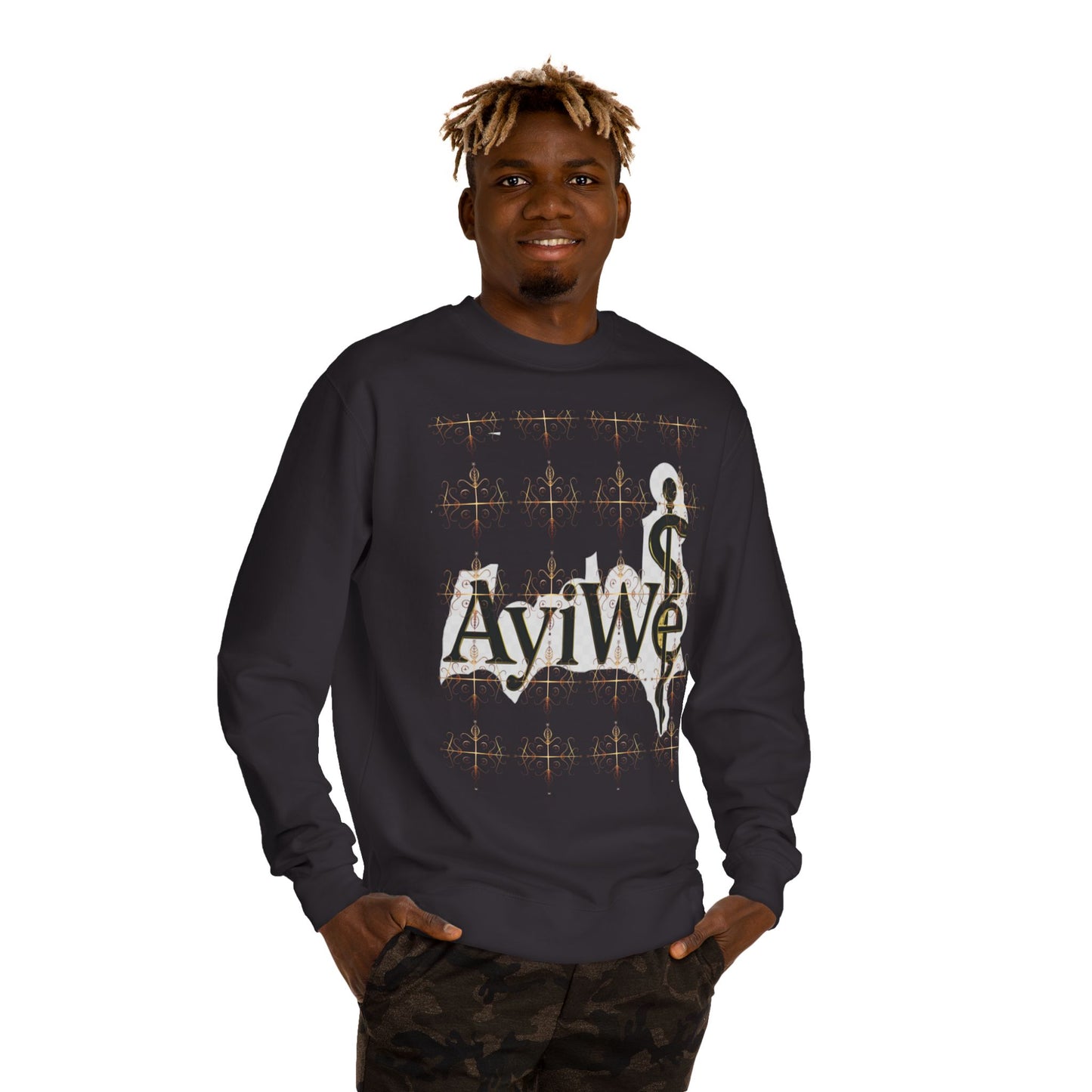 4Coins-Ayi Unisex Crew Neck Sweatshirt. Powered by AyiWe FS.