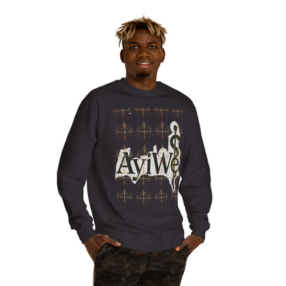 4Coins-Ayi Unisex Crew Neck Sweatshirt. Powered by AyiWe FS.