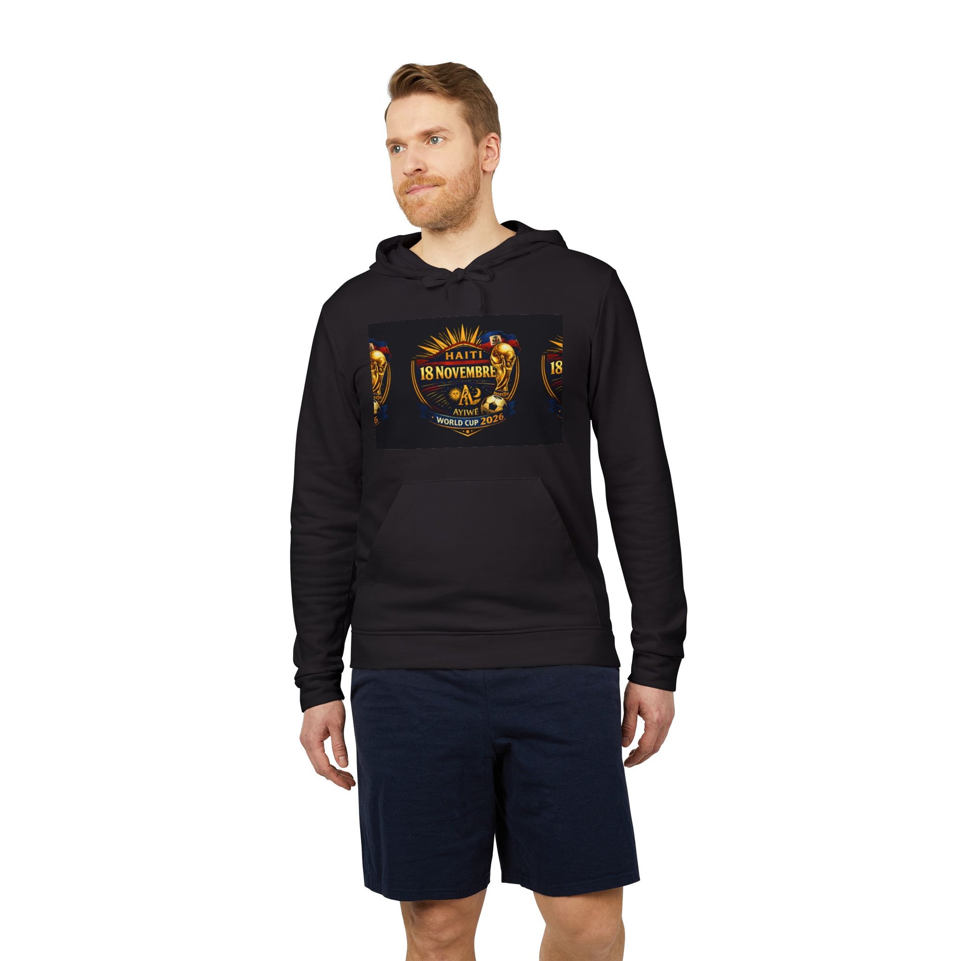 Haiti - 18Nov. adidasXAyiWe Unisex Fleece Hoodie by AyiWe F&S - AyiWé Fashion & Style