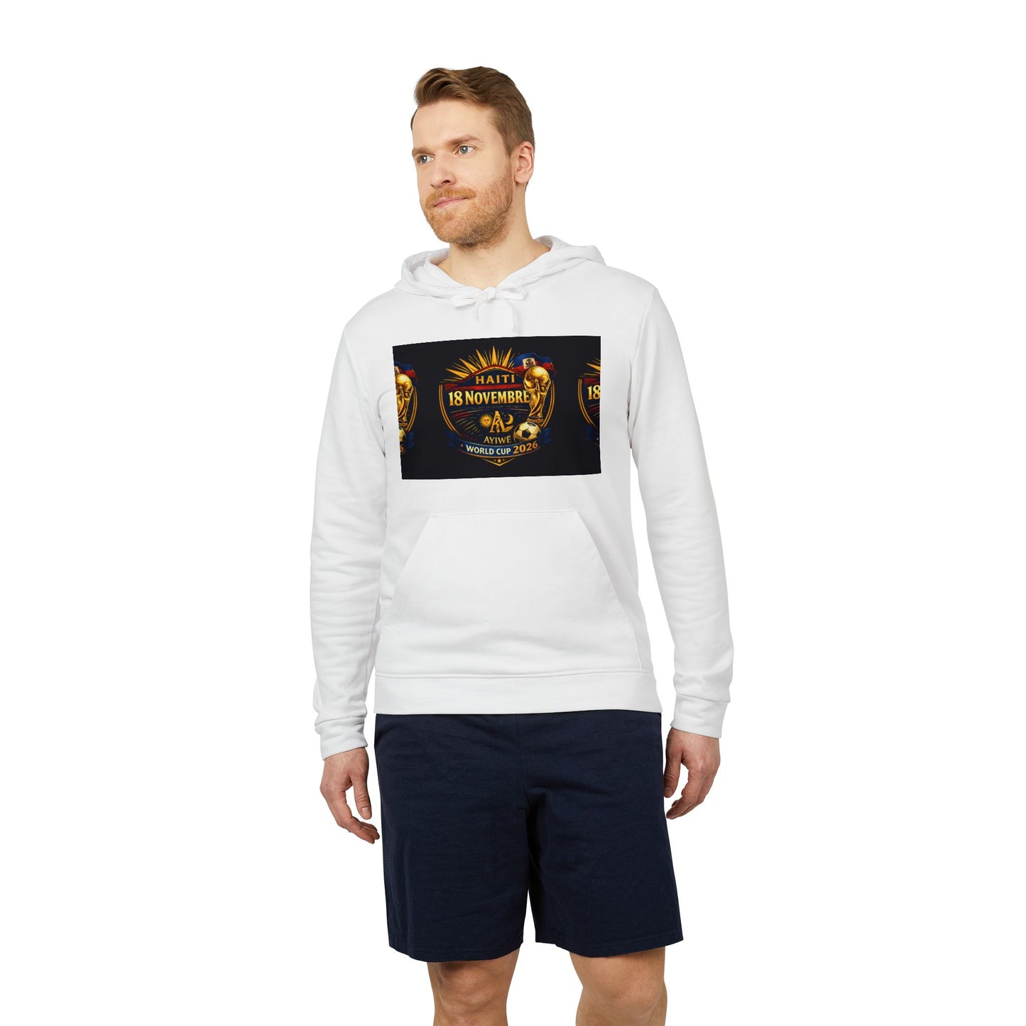 Haiti - 18Nov. adidasXAyiWe Unisex Fleece Hoodie by AyiWe F&S - AyiWé Fashion & Style