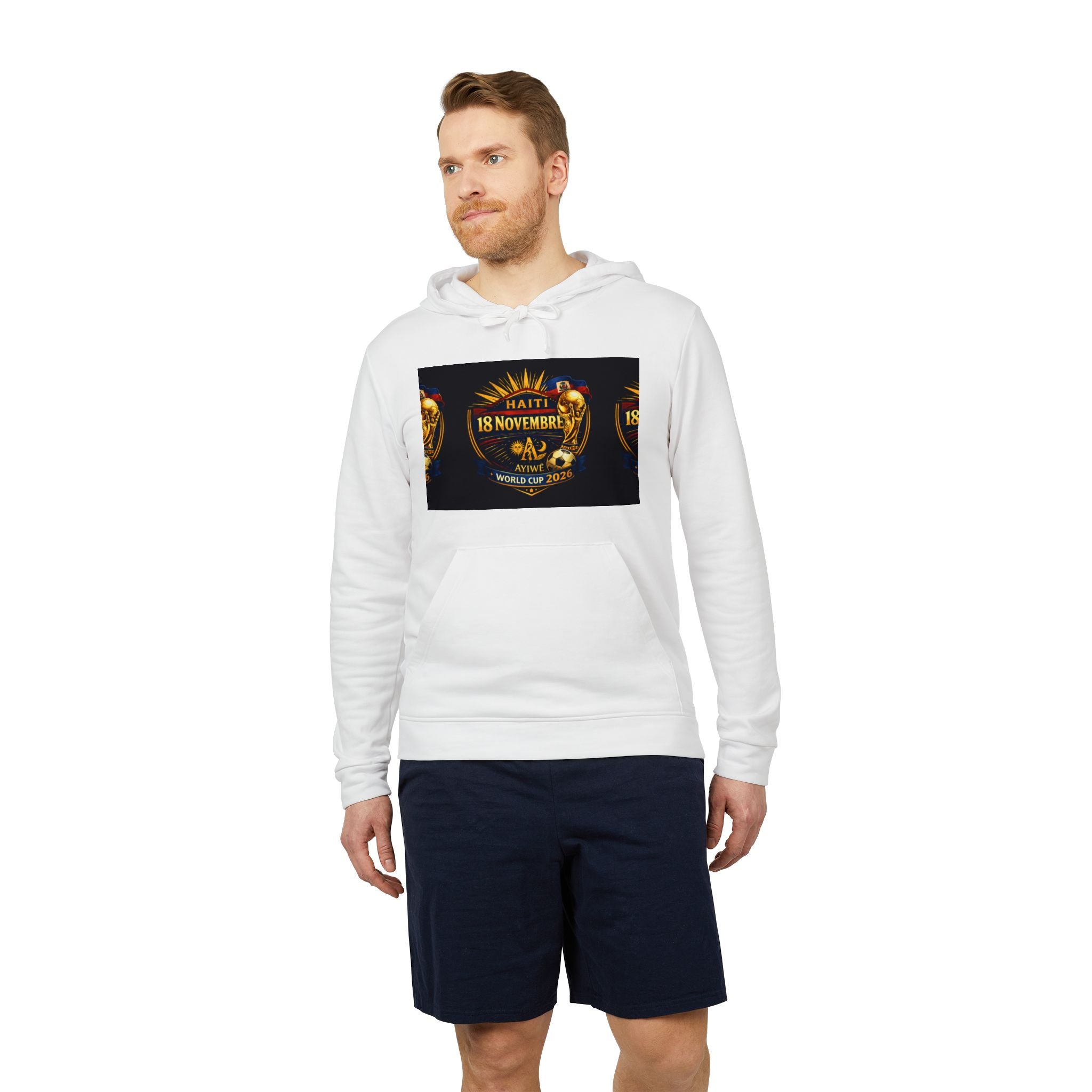 Haiti - 18Nov. adidasXAyiWe Unisex Fleece Hoodie by AyiWe F&S - AyiWé Fashion & Style