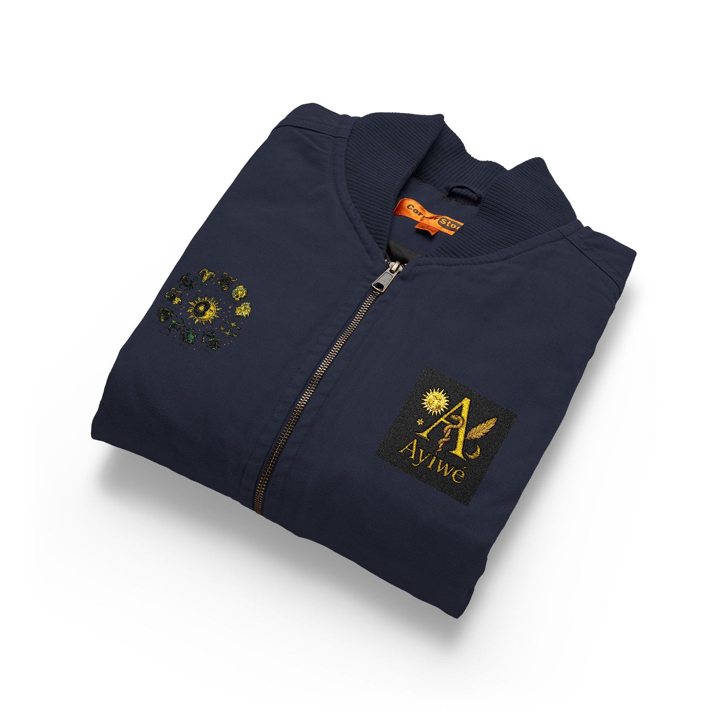 CornerStoneAyi01® Washed Duck Cloth Vest (Embroidery). Powered by AyiWe F&S