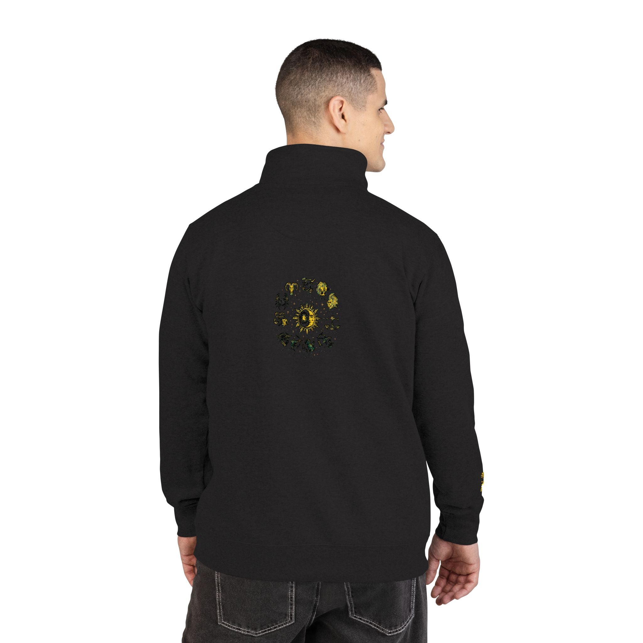 A1-BL12-AyiWé Lifestyle Unisex Fleece Pullover (Embroidery)