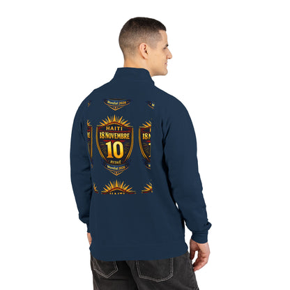 Ht - 18N. 2026 WC Unisex Adult Quarter - Zip Sweatshirt by AyiWe F&S - AyiWé Fashion & Style