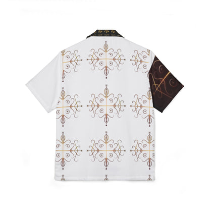 The04Kafou-Ayi Men's Hawaiian Camp Shirt (AOP). Powered by AyiWe FS