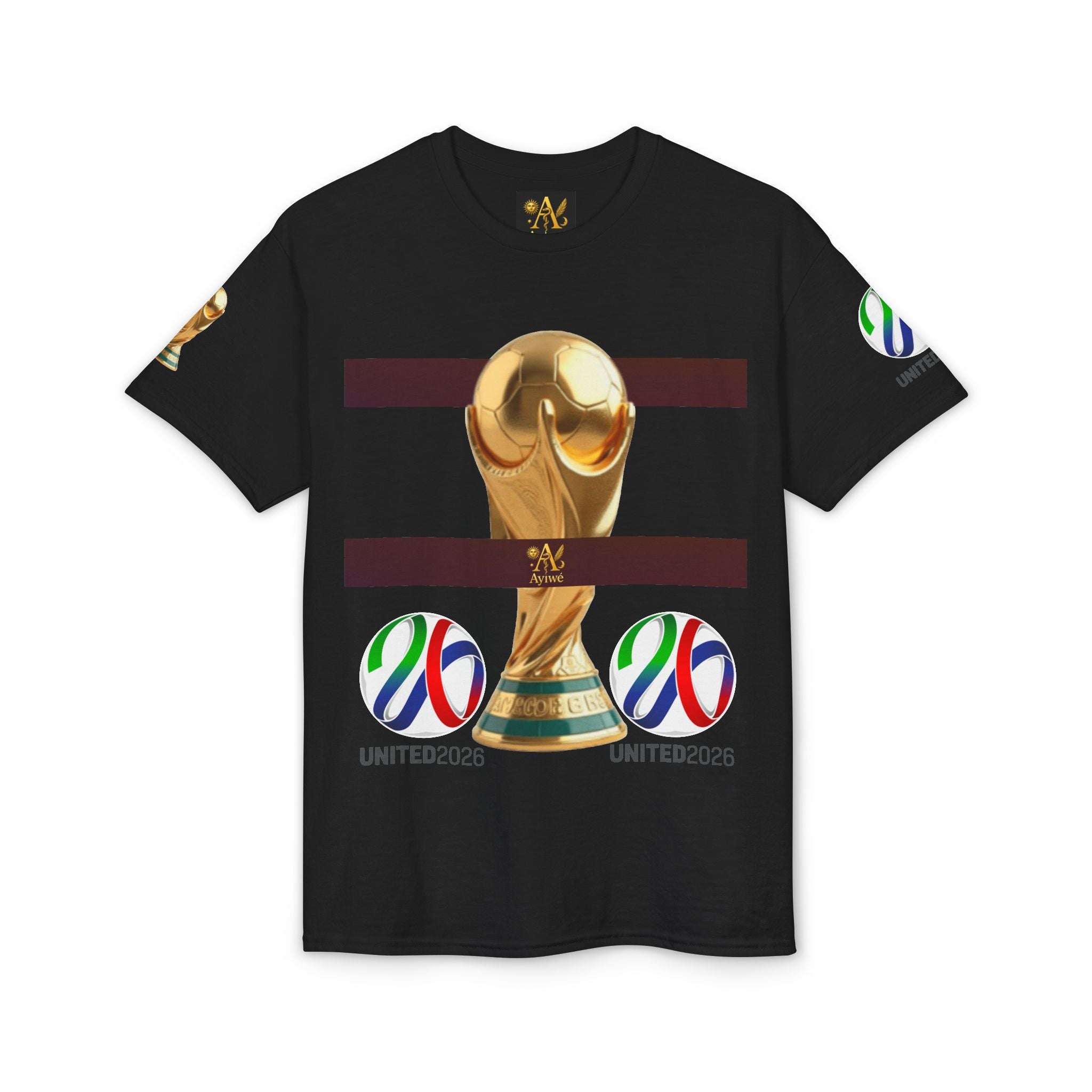 Unity03-Ayi Unisex DryBlend® T-Shirt. Powered by AyiWe F&S