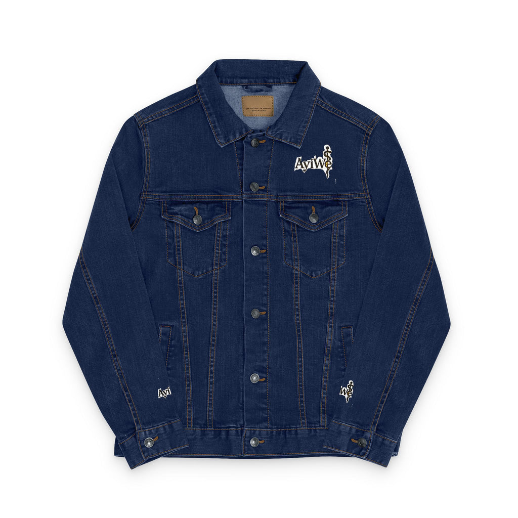 1AyiWé-Day&Night12 Unisex Denim Jacket (Embroidery)
