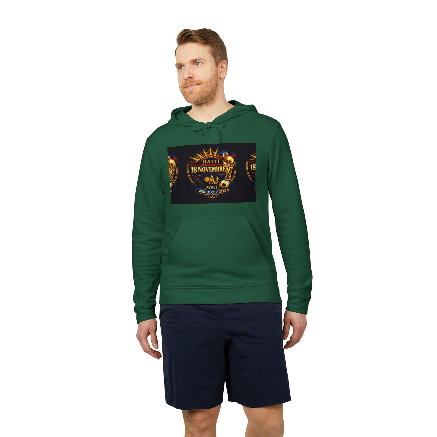 Haiti - 18Nov. adidasXAyiWe Unisex Fleece Hoodie by AyiWe F&S - AyiWé Fashion & Style
