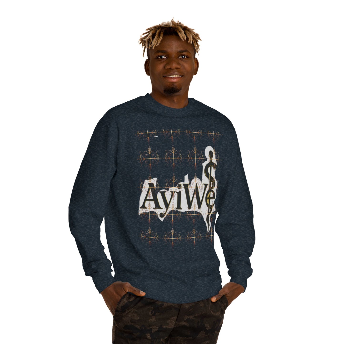 4Coins-Ayi Unisex Crew Neck Sweatshirt. Powered by AyiWe FS.