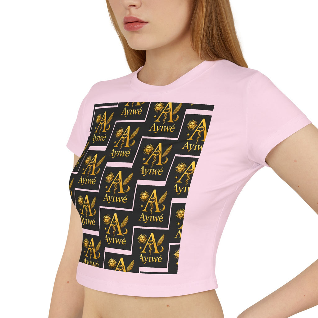 AA3-Ladylatina-Ayiwé Women's Baby Tee