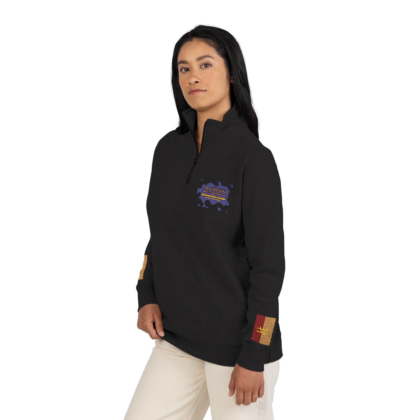 Unisex Fleece Pullover (Embroidery) - AyiWé Fashion & Style