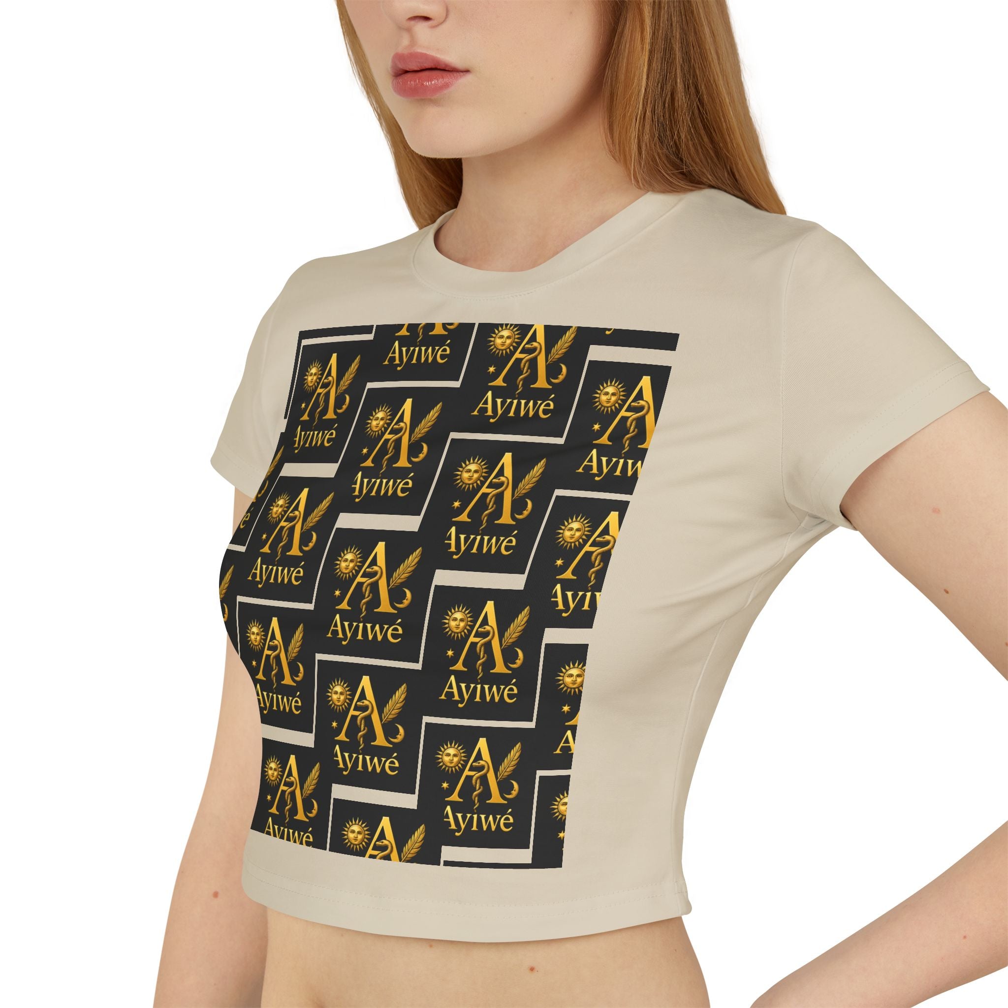 AA3-Ladylatina-Ayiwé Women's Baby Tee